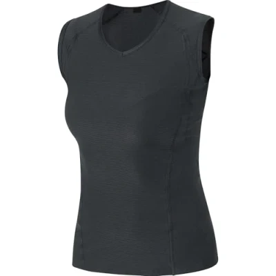 Abbildung von GOREWEAR Damen D Bl Shirt Ärmellos, Schwarz, 34 EU