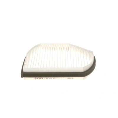 Abbildung von BOSCH 1 987 432 001 Innenraumfilter Partikelfilter 209,6 202,5 54 MERCEDES BENZ: E Class Saloon, C SLK, CHRYSLER: Crossfire Coupe