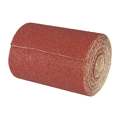 Abbildung von Silverline 415650 Korund Schleifblatt, 10 m Rolle m, 60er Körnung