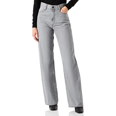 Abbildung von G Star RAW Damen Jeans, Straight, Grau (Faded Grey Limestone D22068 d109 d126), 28W / 32L