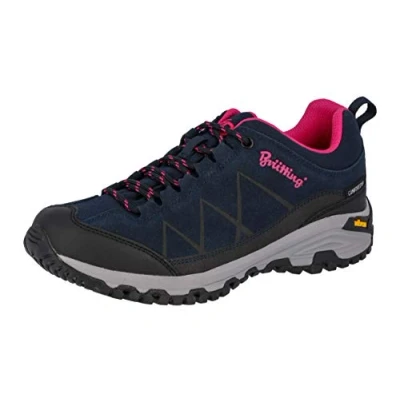 Abbildung von Brütting Kansas Damen Trekking &amp; Wanderhalbschuhe, Marine/ Pink, 39 EU