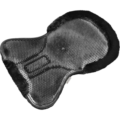 Abbildung von Waldhausen Gelpad mit Kunstschaffell Schwarz