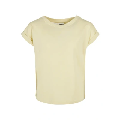 Abbildung von Urban Classics Extended Shoulder Tshirt basic für Kinder, Größe: 146/152, Softyellow