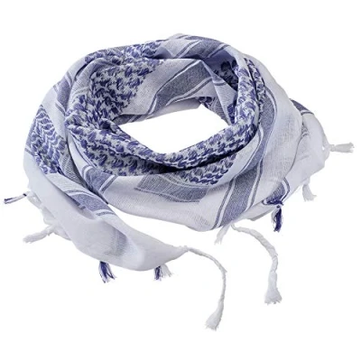 Abbildung von Brandit Shemag Scarf, Blau Weiß
