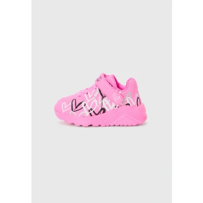 Abbildung von Skechers UNO LITE Sneaker low Hot pink synthetic/multicoloured für Kinder, Größe: 22, synthetic/multi/coloured Schuhe