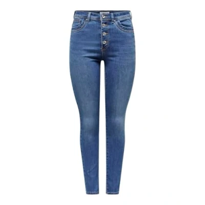 Abbildung von ONLY Onlwauw FLY Jeans Skinny Fit, Damen, Größe: Mx30, Medium blue denim