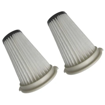 Abbildung von 2x Trade Shop Staubsauger Filter/Faltenfilter/Lamellenfiler kompatibel mit Einhell TE SV 18 Li Akku Stielstaubsauger ersetzt 2351266