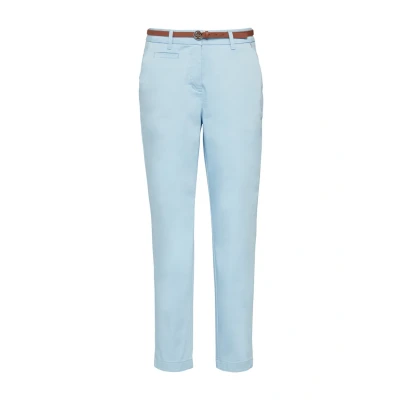 Abbildung von comma Stoffhose, Damen, Größe: 34, Blassblau