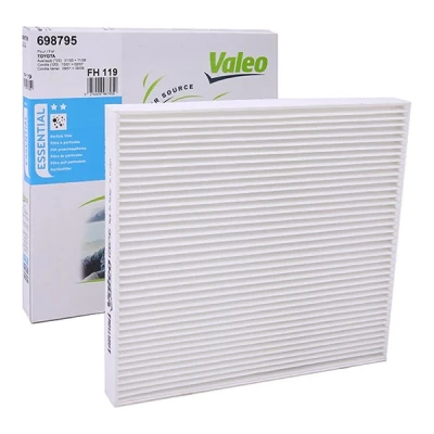 Abbildung von VALEO CLIMFILTER COMFORT 698795 Innenraumfilter Partikelfilter 220 198 20 TOYOTA: Corolla Verso, IX Hatchback, Avensis II Station Wagon