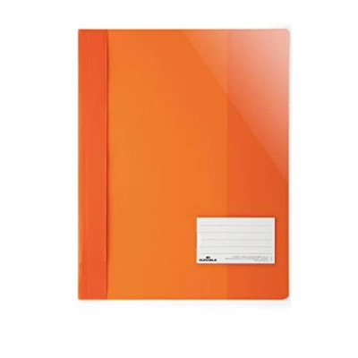 Abbildung von Durable Sichthefter für Din A4, Überbreite, orange, 25er Packung, 269009