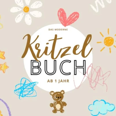 Abbildung von Mein erstes Kritzelbuch Spaßiges Kritzeln für kleine Hände: Das perfekte Malbuch Kinder ab 1 Jahr fördert Kreativität und Feinmotorik