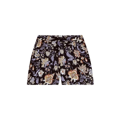 Abbildung von Schiesser Damen Schlafhose kurz Modal Mix + Relax Pyjamaunterteil, schwarz_182303, 38