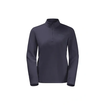 Abbildung von Jack Wolfskin Taunus HZ W Fleecepullover, Damen, Größe: Medium, Graphite
