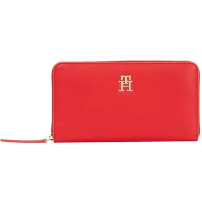 Abbildung von Tommy Hilfiger Logotape Geldbörse, Damen, Größe: One Size, Red