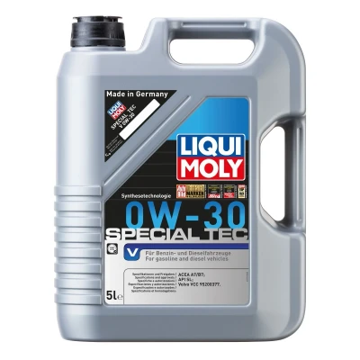 Abbildung von Liqui Moly Special Tec V 0W 30 5l Motoröl 2853 DACIA: Duster Off Road, SANDERO 2, Lodgy, TOYOTA: Avensis III Estate, RAV4 Road