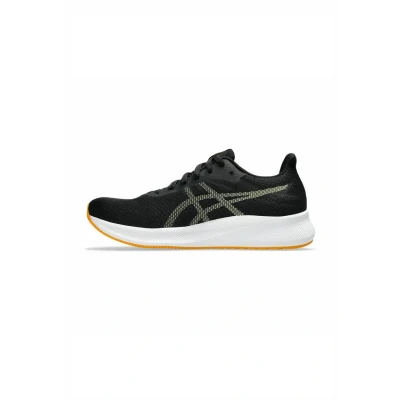 Abbildung von Asics Patriot Laufschuh Straße, Herren, Größe: 46.5, Black/huddle yellow Schuhe