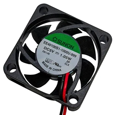 Abbildung von Lüfter 5V DC 0,86W 40x40x10mm 13,9m3/h 7300U/Min Sunon EE40100S11000U999
