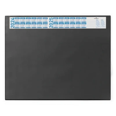 Abbildung von Durable Schreibtischunterlage blau (mit transparenter Auflage und Kalender, 650 x 520 mm) 1 Stück, 720407
