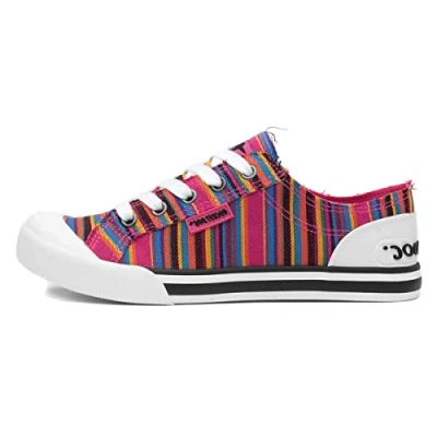 Abbildung von Rocket Dog Damen Jazzin Sneaker, Multi, 40 EU