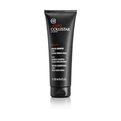 Abbildung von Collistar 3 in 1 Dusch Shampoo für Herren, Körper und Haare, reinigt, belebt, feuchtigkeitsspendend, 250 ml