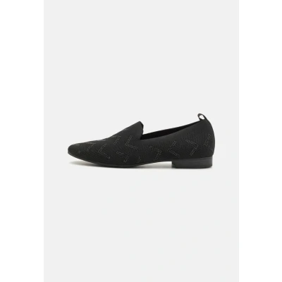 Abbildung von MARCO TOZZI Damen Slipper mit Blockabsatz Runde Spitze, Schwarz (Black), 39 EU
