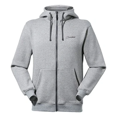 Abbildung von Berghaus Herren Logo Full Zip Hoodie, zusätzliche Wärme, extra bequem