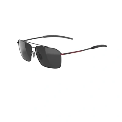 Abbildung von bollé FLOW Black Red Matte Volt+ Gun Polarized, Sonnenbrille, Large, Unisex Erwachsene