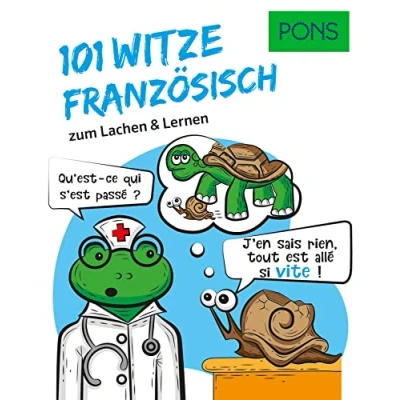 Abbildung von PONS 101 Französische Witze und Sprüche: Zum Lachen Französisch lernen (PONS Witze)