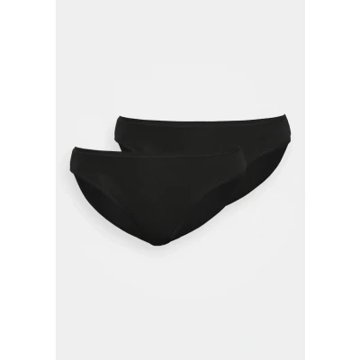 Abbildung von Schiesser 2PACK SLIP Organic Cotton 95/5 Slip, Damen, Größe: 40, Black