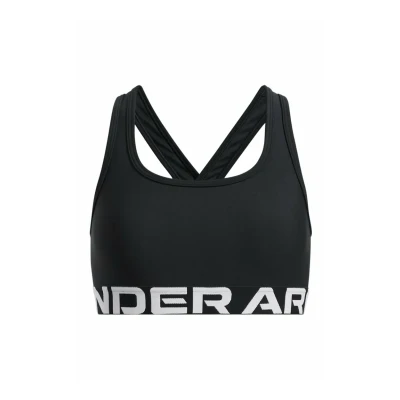 Abbildung von Under Armour Sport BH Black für Kinder, Größe: 122 127,