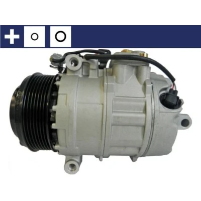 Abbildung von MAHLE ORIGINAL ACP 113 000S Kompressor 7SBU17C 12 PAG 46 R 134a mit Dichtring BMW: X5, 5 Saloon, 7