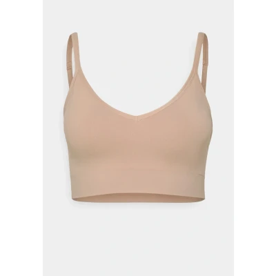 Abbildung von Spanx Ecocare Everyday Shaping Longline Bustier, Damen, Größe: 32, Toasted oatmeal