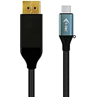 Abbildung von i tec USB C auf DisplayPort Kabeladapter 60Hz, 1x DP 4K Ultra HD, kompatibel mit Thunderbolt 3 für Windows OS, Mac 150cm