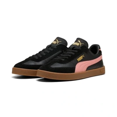 Abbildung von Puma CLUB II ERA Unisex Sneaker low, Größe: 42.5, Black/pink fruit Leder/synthetik