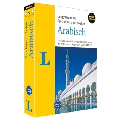 Abbildung von Langenscheidt Arabisch mit System: gründlich und systematisch lernen. 2 Büchern, 3 Audio CDs, 1 MP3 CD Download (Langenscheidt System)