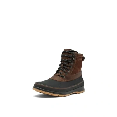 Abbildung von Sorel Ankeny II BOOT PLUS WP Schnürstiefelette, Herren, Größe: 41.5, Tobacco/black Leder/synthetik