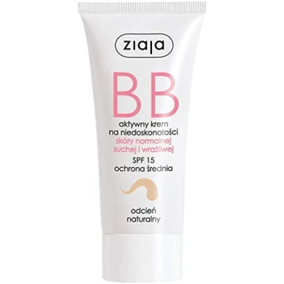 Abbildung von Ziaja BB Creme für normale, trockene und empfindliche Haut natürliche Tönung 50ml