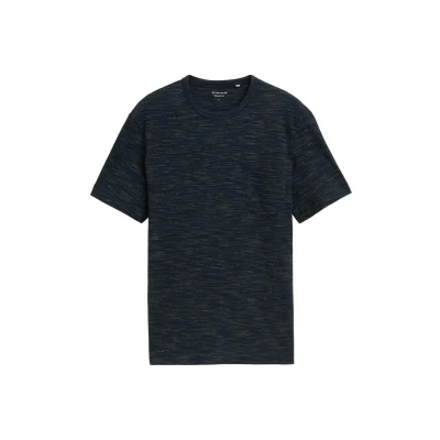 Abbildung von TOM Tailor MIT Brusttasche Tshirt basic, Herren, Größe: Medium, Navy multi inject