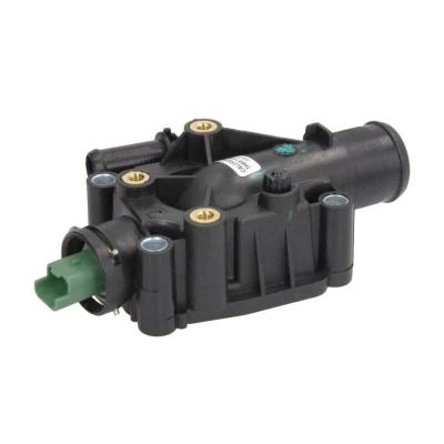 Abbildung von CALORSTAT by Vernet TH6972.91J Kühlwasserthermostat 91 mit Dichtung Sensor Kunststoffgehäuse PEUGEOT: 307 SW, 207 Hatchback, 206 Hatchback