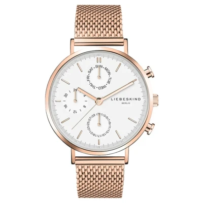 Abbildung von Liebeskind Berlin Multifunktionsuhr LT 0193 MM IP roségold