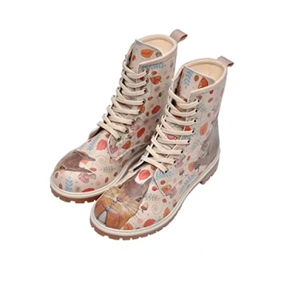 Abbildung von DOGO Schuhe Vegane Damen Boots Stiefeletten Squirrel 40