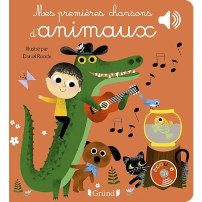Abbildung von Mes premières chansons d&#039;animaux Livre sonore avec 6 puces Dès 1 an