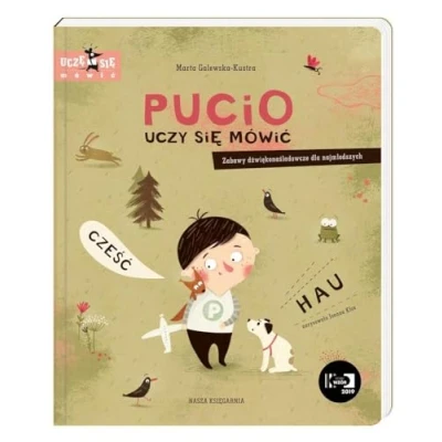 Abbildung von Pucio uczy się mówić Zabawy dźwiękonaśladowcze dla najmłodszych