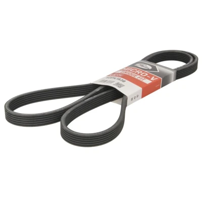 Abbildung von GATES 6DPK1838 Keilrippenriemen 1838 6 Polyester, EPDM (Ethylen Propylen Dien Kautschuk) RoadMax Value Line VOLVO: XC70 I Cross Country, V70 2,