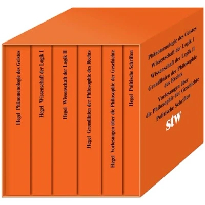 Abbildung von Die Hauptwerke. Phänomenologie des Geistes. Wissenschaft der Logik I. II.Grundlinien Philosophie Rechts. Politische ... Schuber (suhrkamp taschenbuch wissenschaft)