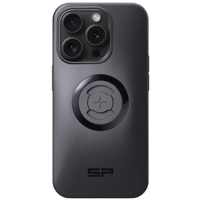 Abbildung von Apple iPhone 15 Pro Hülle Kunststoff SP Connect Hard Case/Backcover Handyhülle Schwarz