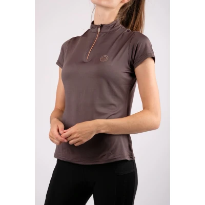 Abbildung von Montar Poloshirt Everly Rosegold Grau XL