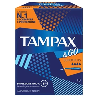 Abbildung von Tampax &amp;Go Super Plus x18 Tampons