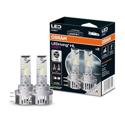 Abbildung von OSRAM LEDriving HL EASY H15 LED Lampen, Fernlicht, Abblendlicht Kaltweiß, 6500 K, kein Zubehör erforderlich, nur Offroad Einsatz, ECE, 2 Cool White