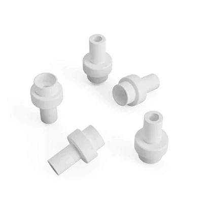 Abbildung von 5 Stück PTFE Teflon Kuppler passend für Ultimaker 2 Koppler 3mm Hotend Coupler Ersatzteil Auch Geeignet 2+ und Extended UM2+ Um2 3D Drucker